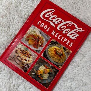 Vintage 2000 Coca-Cola Cool Recipes Hardcover Book
